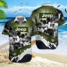 Chemise hawaïenne Jeep