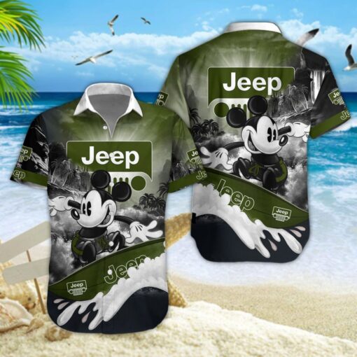 Chemise hawaïenne Jeep