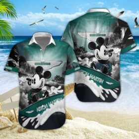 Chemise hawaïenne Aston Martin