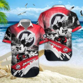 Chemise hawaïenne Mercury Marine