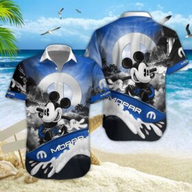 Chemise hawaïenne Mopar