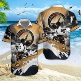 Chemise hawaïenne Plymouth