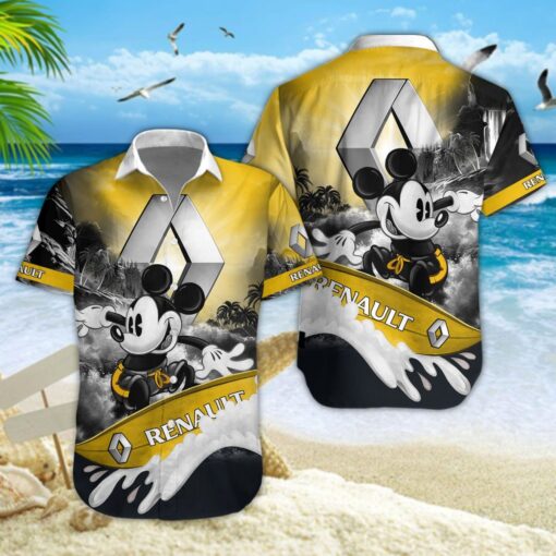 Chemise hawaïenne Renault