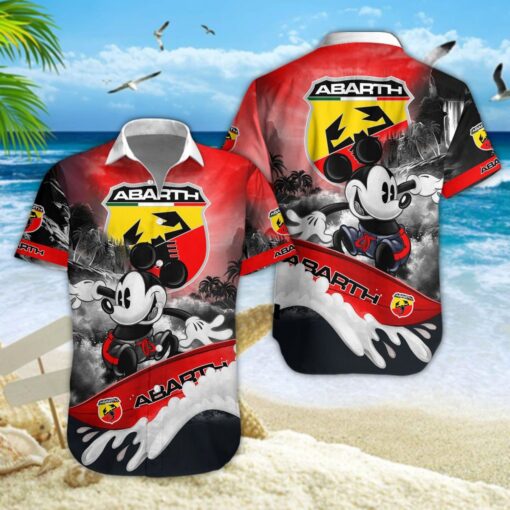 Chemise hawaïenne Abarth