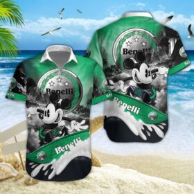 Chemise hawaïenne Benelli Motorcycles