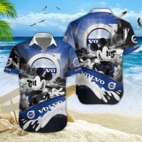 Chemise hawaïenne Volvo