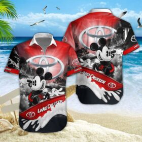 Chemise hawaïenne Toyota Land Cruiser