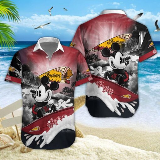 Chemise hawaïenne Indian Motorcycle