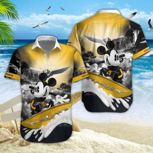 Chemise hawaïenne Honda Gold Wing