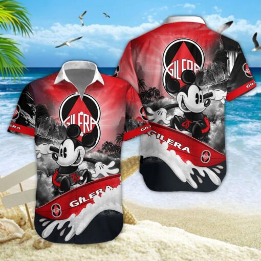 Chemise hawaïenne Gilera Motorcycles