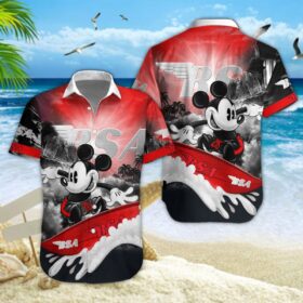 Chemise hawaïenne BSA Motorcycles