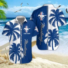 Chemise hawaïenne Ford Mustang
