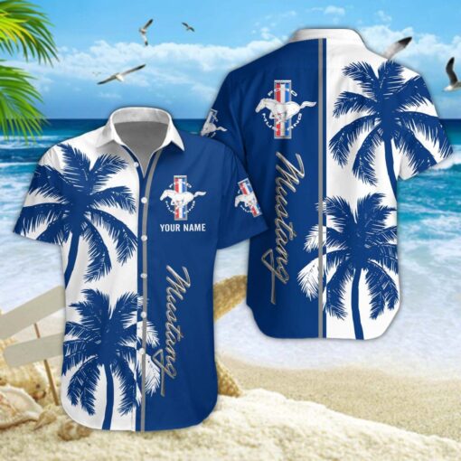 Chemise hawaïenne Ford Mustang