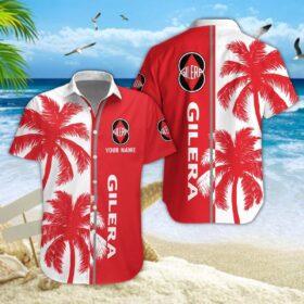 Chemise hawaïenne Gilera Motorcycles