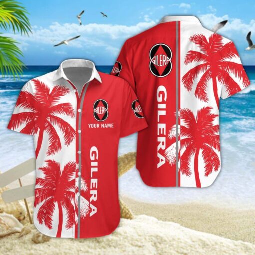Chemise hawaïenne Gilera Motorcycles