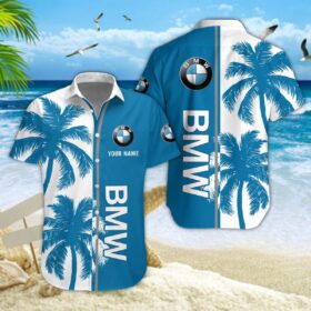Chemise hawaïenne BMW