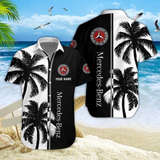 Chemise hawaïenne Mercedes-Benz