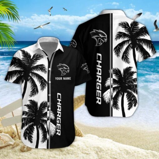 Chemise hawaïenne Dodge Charger
