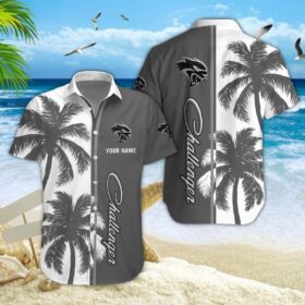 Chemise hawaïenne Dodge Challenger