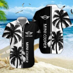 Chemise hawaïenne Mini Cooper