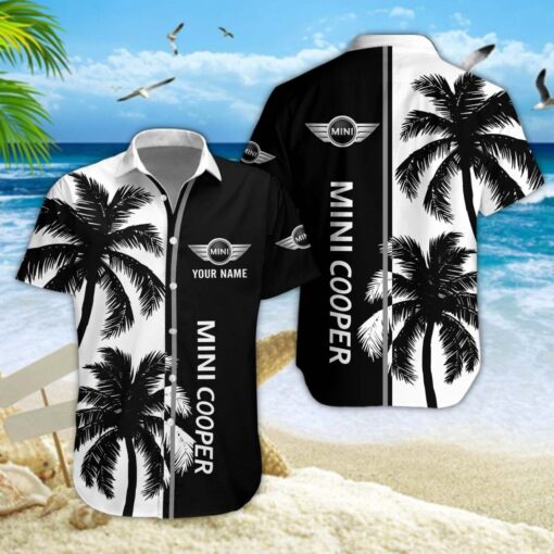 Chemise hawaïenne Mini Cooper