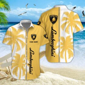 Chemise hawaïenne Lamborghini