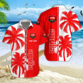 Chemise hawaïenne Aprilia
