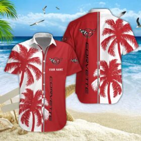 Chemise hawaïenne Corvette C5