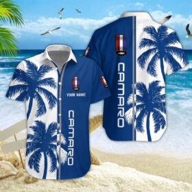 Chemise hawaïenne Chevrolet Camaro