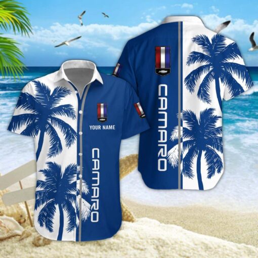 Chemise hawaïenne Chevrolet Camaro