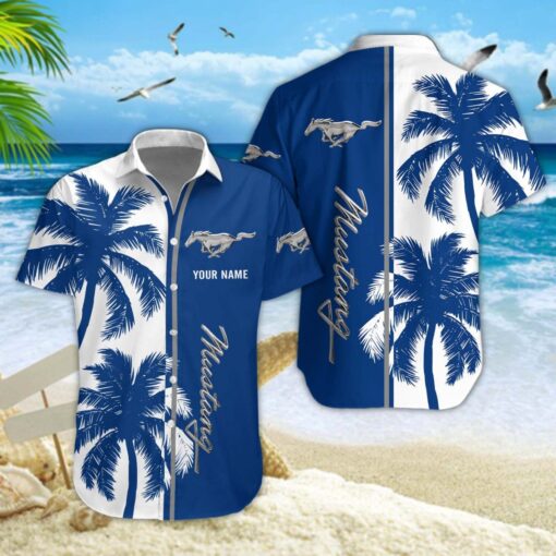 Chemise hawaïenne Ford Mustang