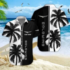 Chemise hawaïenne Honda Gold Wing