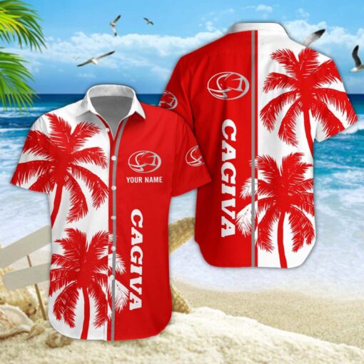 Chemise hawaïenne Cagiva Motorcycles