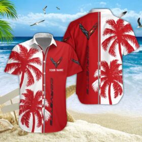 Chemise hawaïenne Chevrolet Corvette