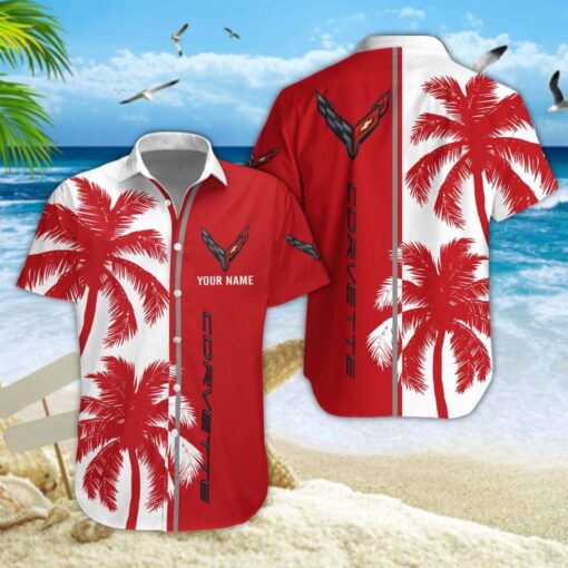 Chemise hawaïenne Chevrolet Corvette