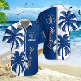 Chemise hawaïenne Ford Mustang