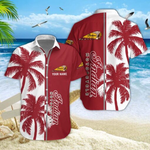 Chemise hawaïenne Indian Motorcycle