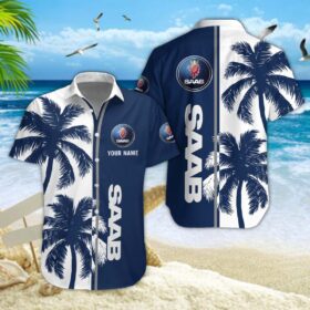Chemise hawaïenne Saab