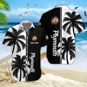 Chemise hawaïenne Plymouth