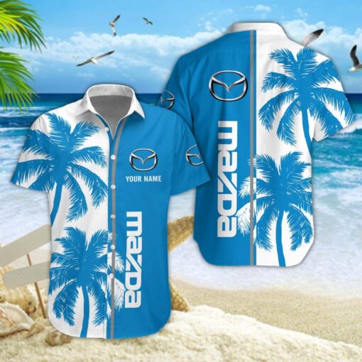 Chemise hawaïenne Mazda