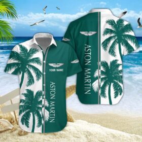Chemise hawaïenne Aston Martin
