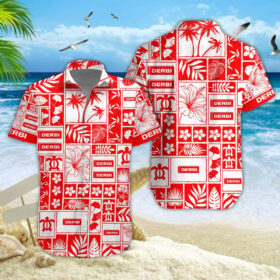Chemise hawaïenne Derbi Motorcycles