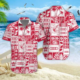 Chemise hawaïenne Audi