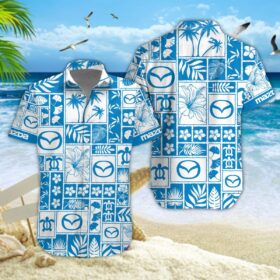 Chemise hawaïenne Mazda