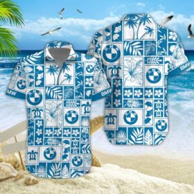 Chemise hawaïenne BMW