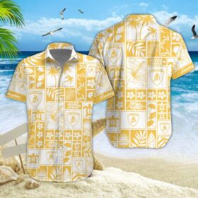 Chemise hawaïenne Lamborghini