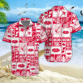 Chemise hawaïenne Bugatti