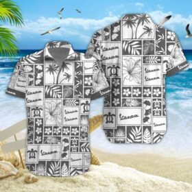 Chemise hawaïenne Vespa