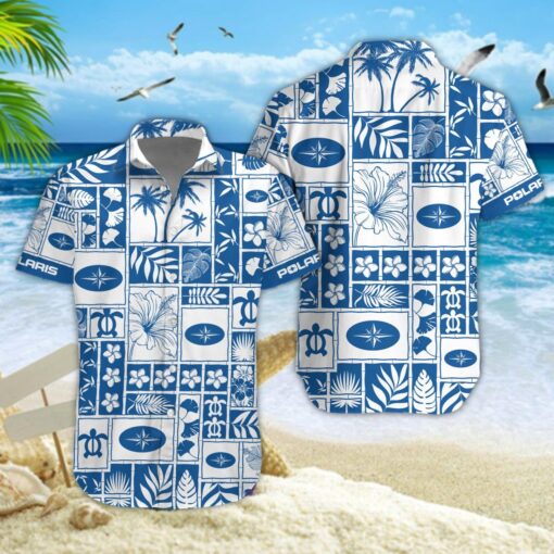 Chemise hawaïenne Polaris