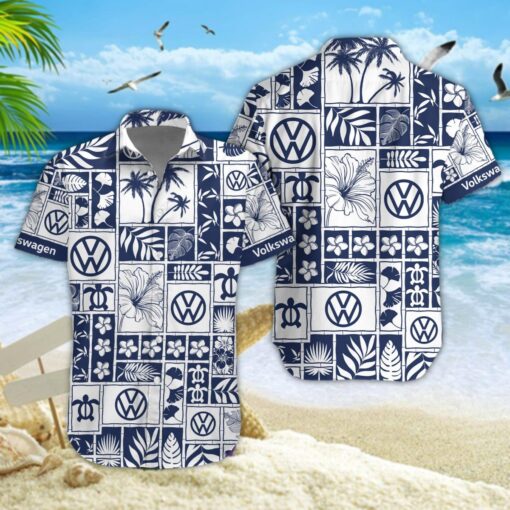 Chemise hawaïenne Volkswagen